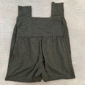 Aerie Real Soft Dark Green Fold Over Joggers XS with Pockets